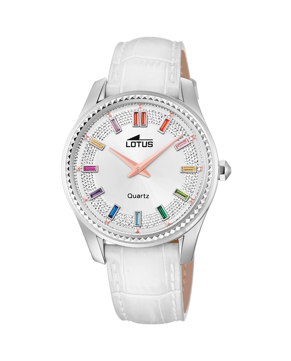 Часы женские 18899/1 Bliss белые кожаные LOTUS, белый 
Часы женские 18899/1 Bliss белые кожаные LOTUS, белый
