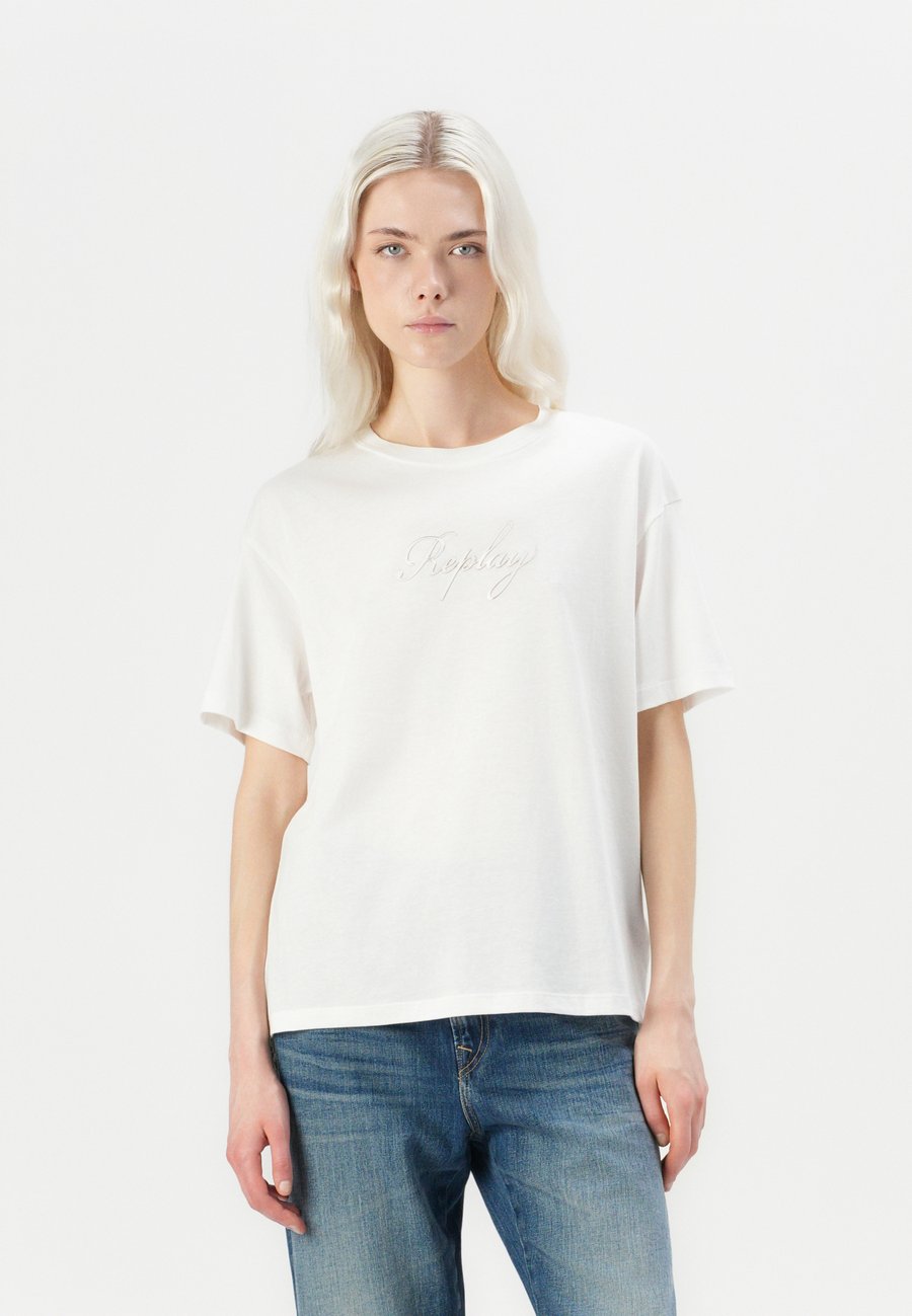 Футболка Replay Print T-shirt, Off White/Off-White, Белый, Футболка Replay Print T-shirt, Off White/Off-White
Футболка Replay Print T-shirt, Off White/Off-White, Белый, Футболка Replay Print T-shirt, Off White/Off-White