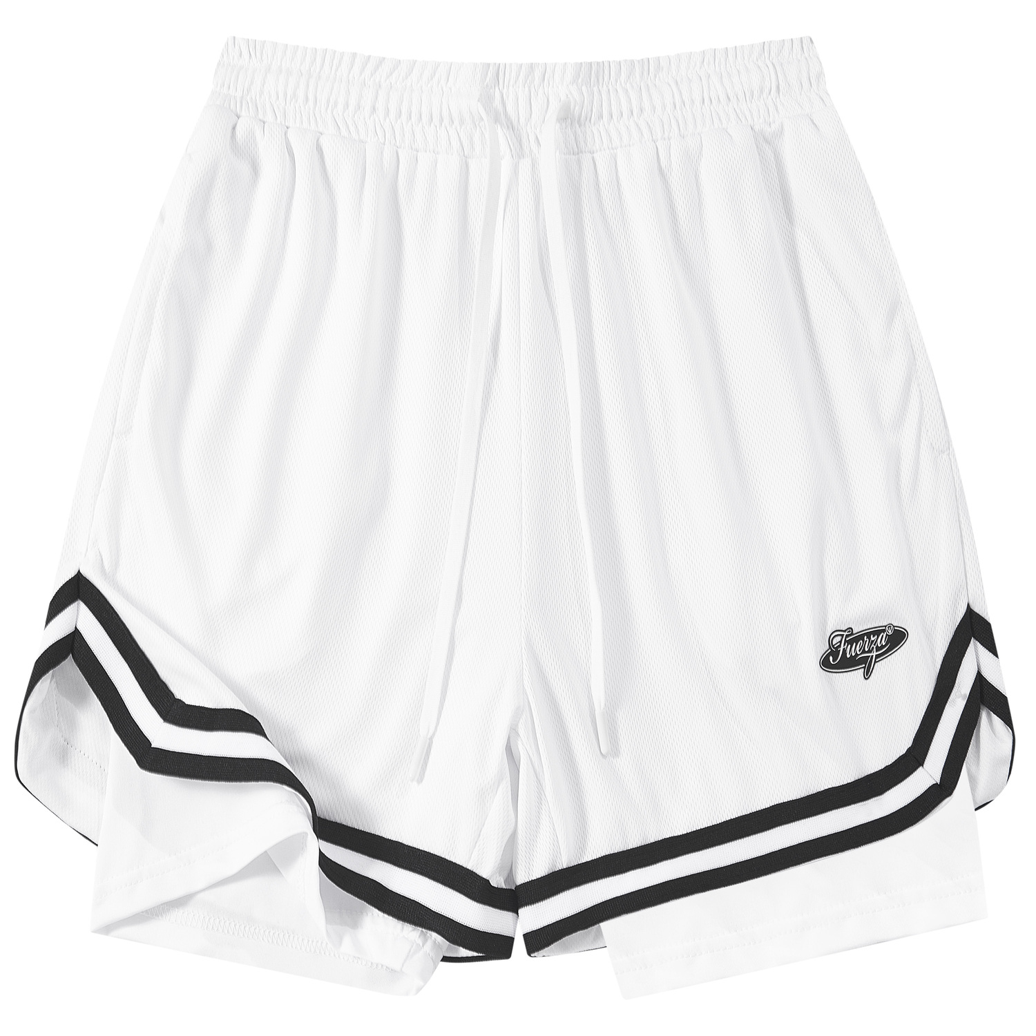 Спортивные шорты унисекс FUERZA, белый
Спортивные шорты унисекс FUERZA, белый