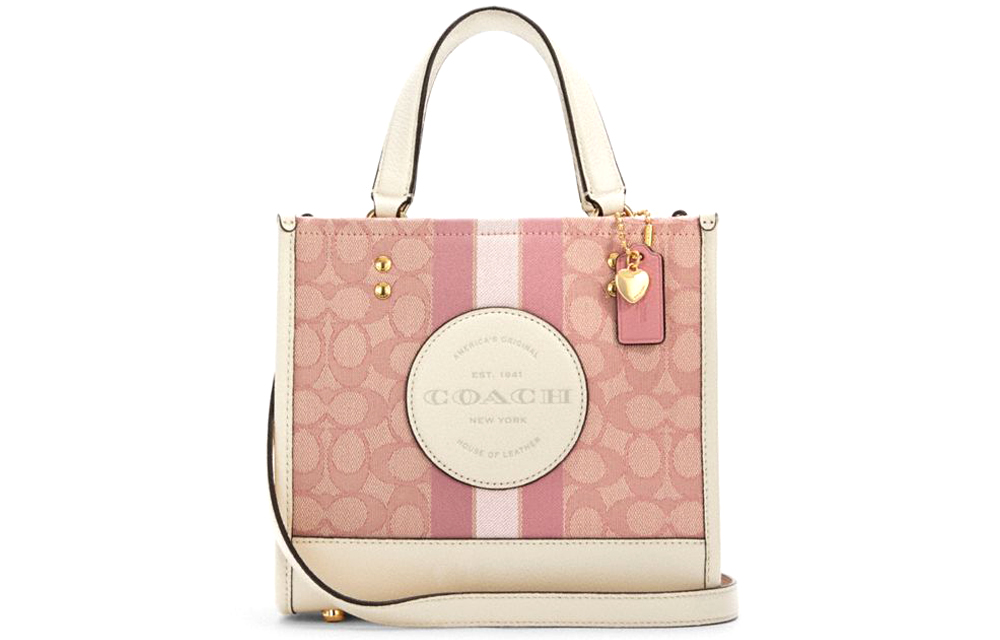 Сумка-шоппер Dempsey Canvas With Leather через плечо женская вишневый розовый COACH
Сумка-шоппер Dempsey Canvas With Leather через плечо женская вишневый розовый COACH