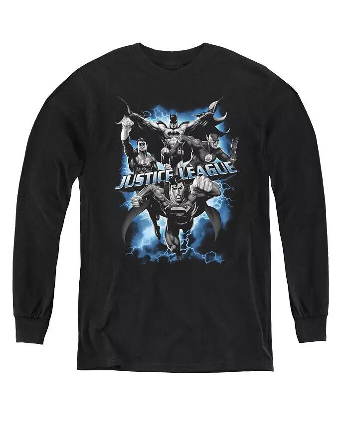 Длинные рукава толстовка Boys of America Youth Justice Storm Justice League, черный
Длинные рукава толстовка Boys of America Youth Justice Storm Justice League, черный