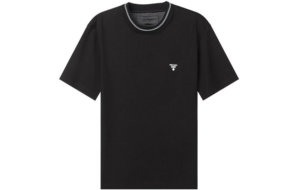 Футболка мужская Prada с круглым вырезом, черный / белый
Футболка мужская Prada с круглым вырезом, черный / белый