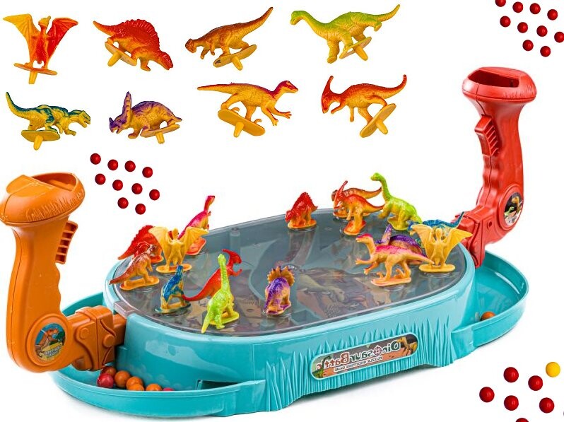 ДИНО БИТВА аркада настольная игра для детей файтинг с динозаврами. Inna marka
ДИНО БИТВА аркада настольная игра для детей файтинг с динозаврами. Inna marka