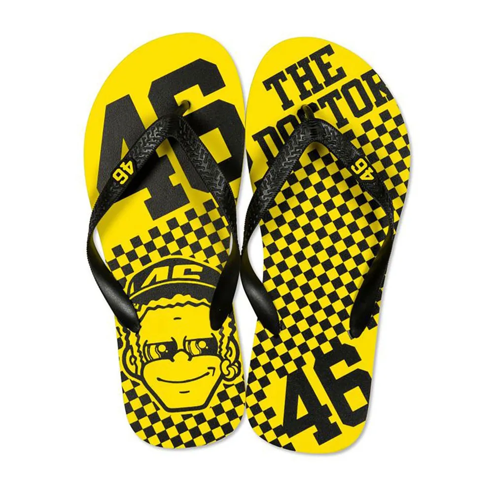 Шлепанцы VR46 46 The Doctor sandals, желтый/черный
Шлепанцы VR46 46 The Doctor sandals, желтый/черный