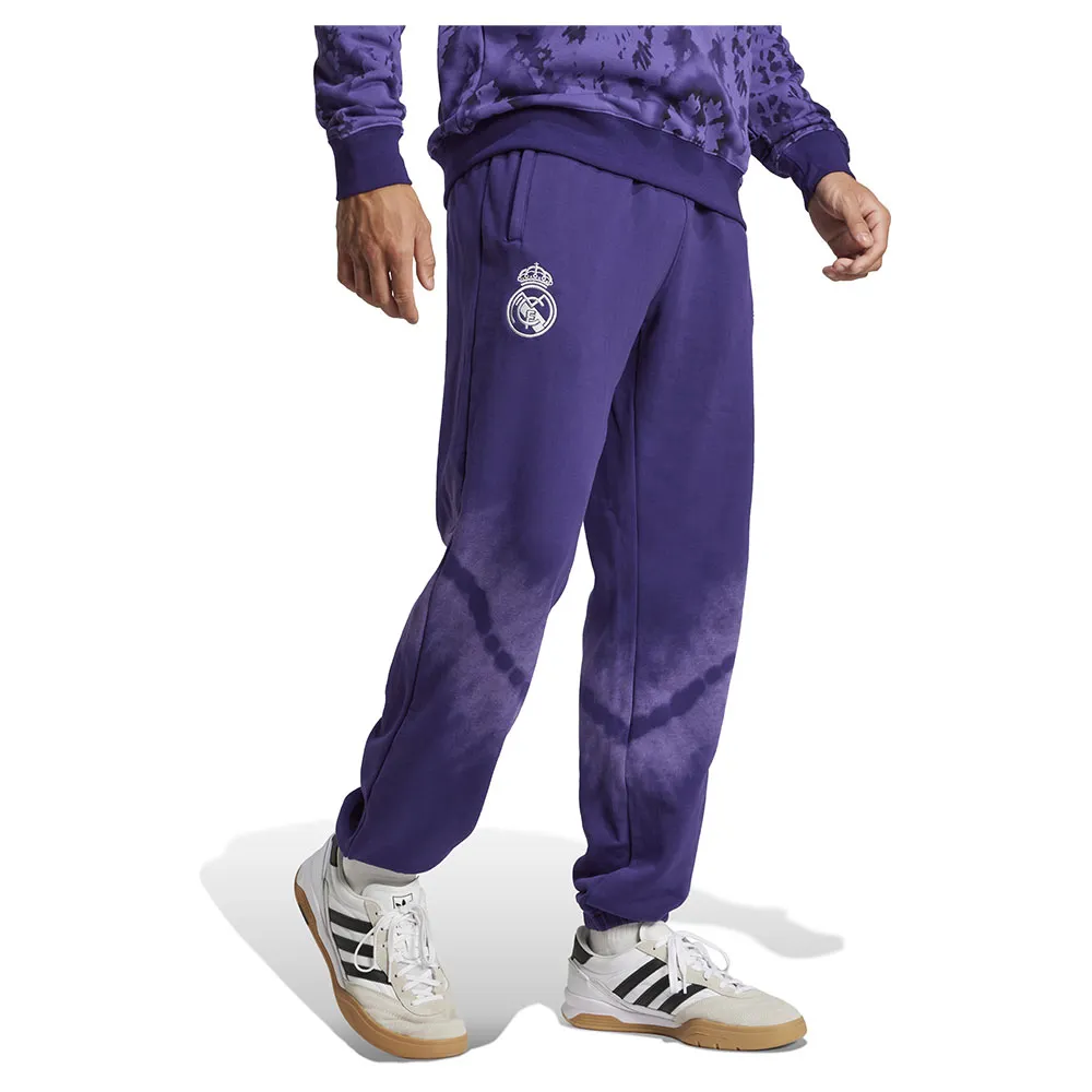Брюки adidas Real Madrid CNY, фиолетовый 
Брюки adidas Real Madrid CNY, фиолетовый