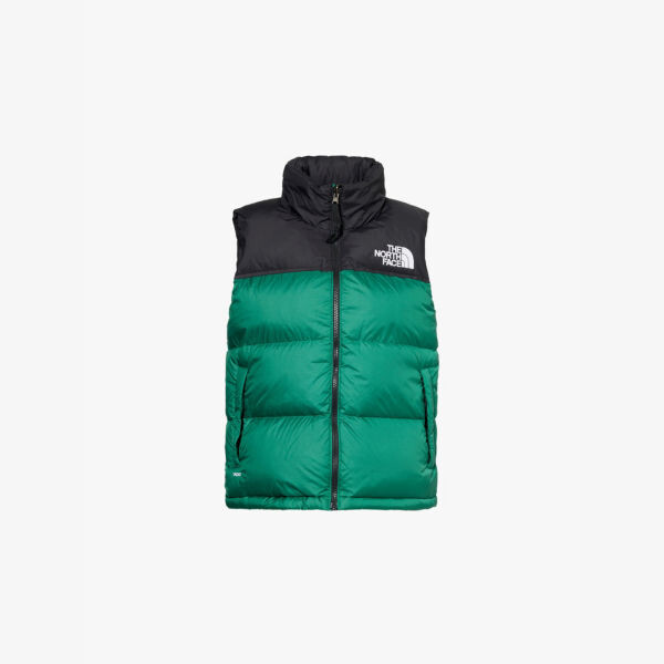 1996 ретро-брендовая вышивка жилет прямого кроя на пуху The North Face, зеленый
1996 ретро-брендовая вышивка жилет прямого кроя на пуху The North Face, зеленый