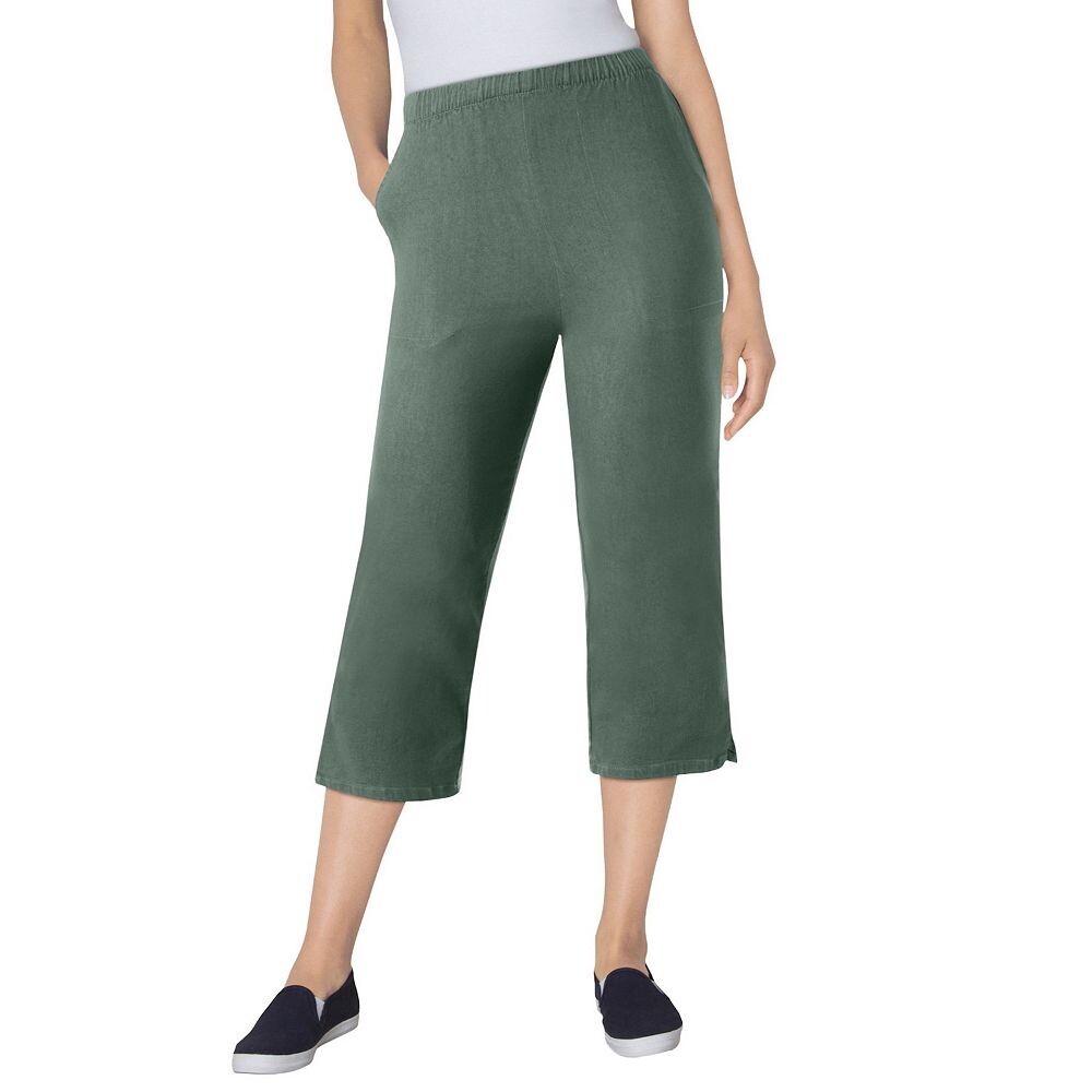 Женщина в женских капри больших размеров Fineline Jean Woman Within, цвет Pine
Женщина в женских капри больших размеров Fineline Jean Woman Within, цвет Pine