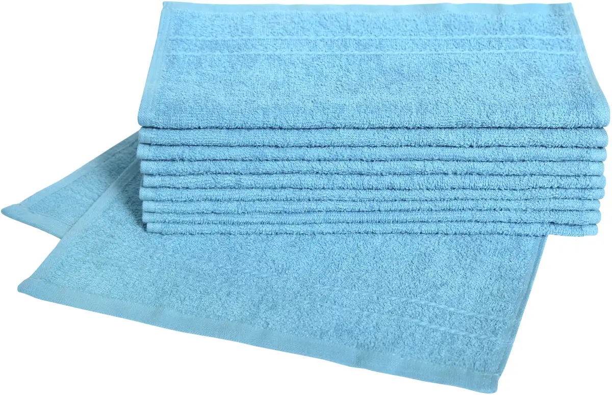 Полотенца гостевые Dyckhoff "Кристалл" (10 шт.) с бордюром 30х50 см (10 шт.), бирюзовый
Полотенца гостевые Dyckhoff "Кристалл" (10 шт.) с бордюром 30х50 см (10 шт.), бирюзовый