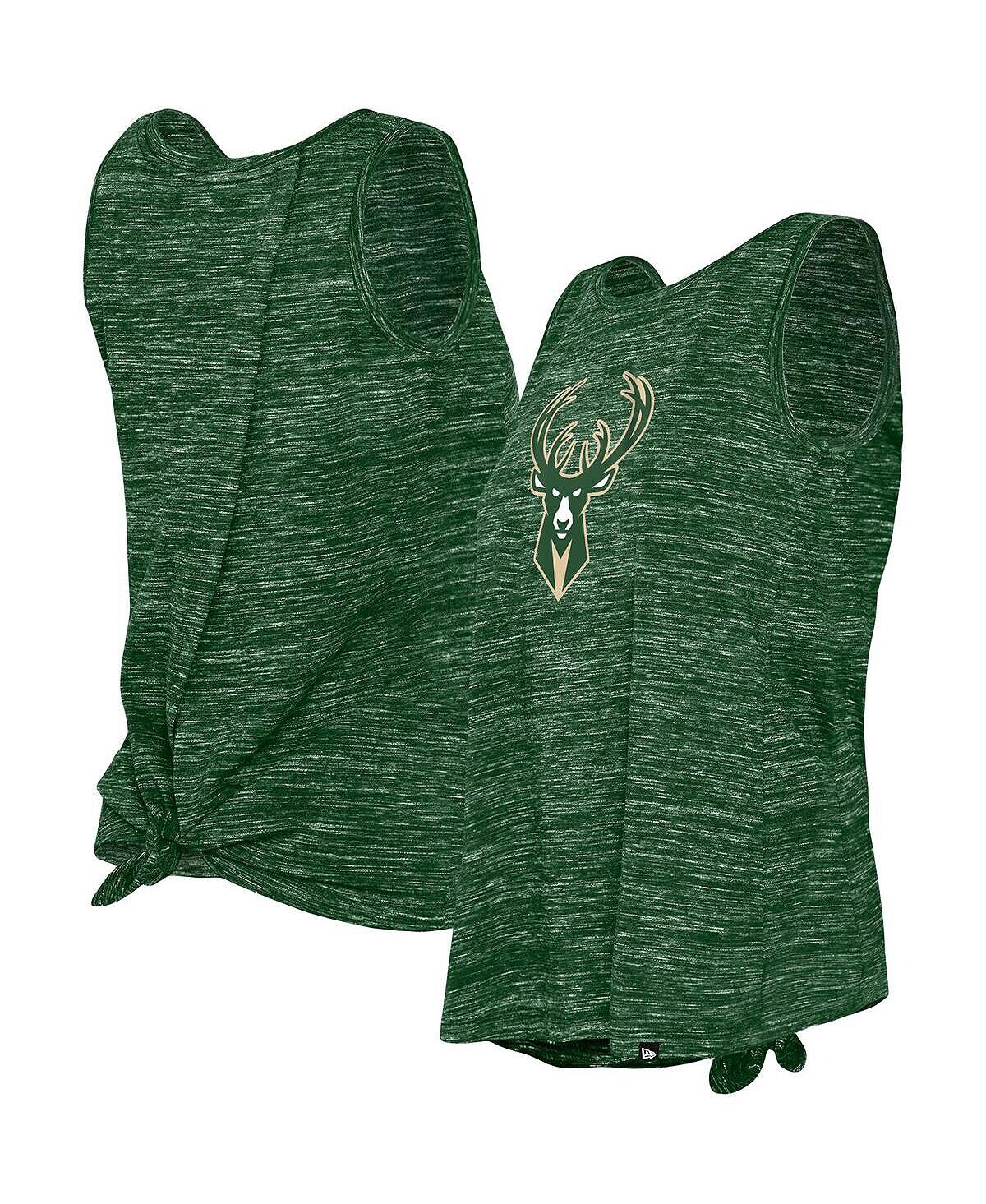 Женская зеленая майка Hunter Milwaukee Bucks Space Dye Active New Era, зеленый
Женская зеленая майка Hunter Milwaukee Bucks Space Dye Active New Era, зеленый