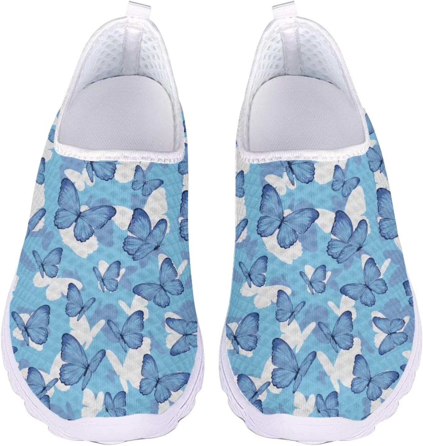 Кроссовки Jeiento Slip On для женщин и мужчин с широким носком, легкие спортивные кроссовки из сетки, женские мягкие слипоны, Butterflies
Кроссовки Jeiento Slip On для женщин и мужчин с широким носком, легкие спортивные кроссовки из сетки, женские мягкие слипоны, Butterflies