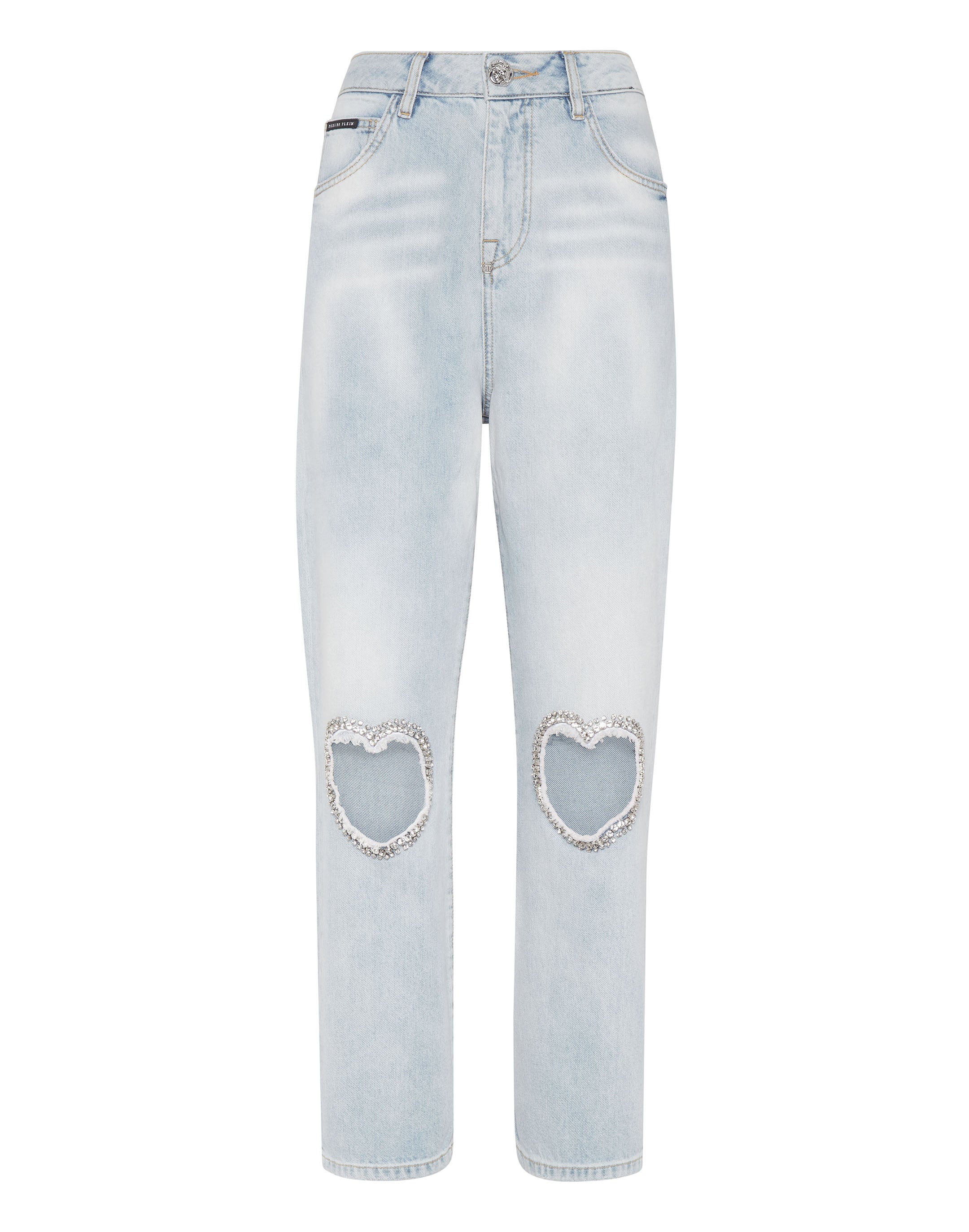 Джинсовые брюки свободного кроя с нашивкой в виде сердца PHILIPP PLEIN, цвет icecube
Джинсовые брюки свободного кроя с нашивкой в виде сердца PHILIPP PLEIN, цвет icecube