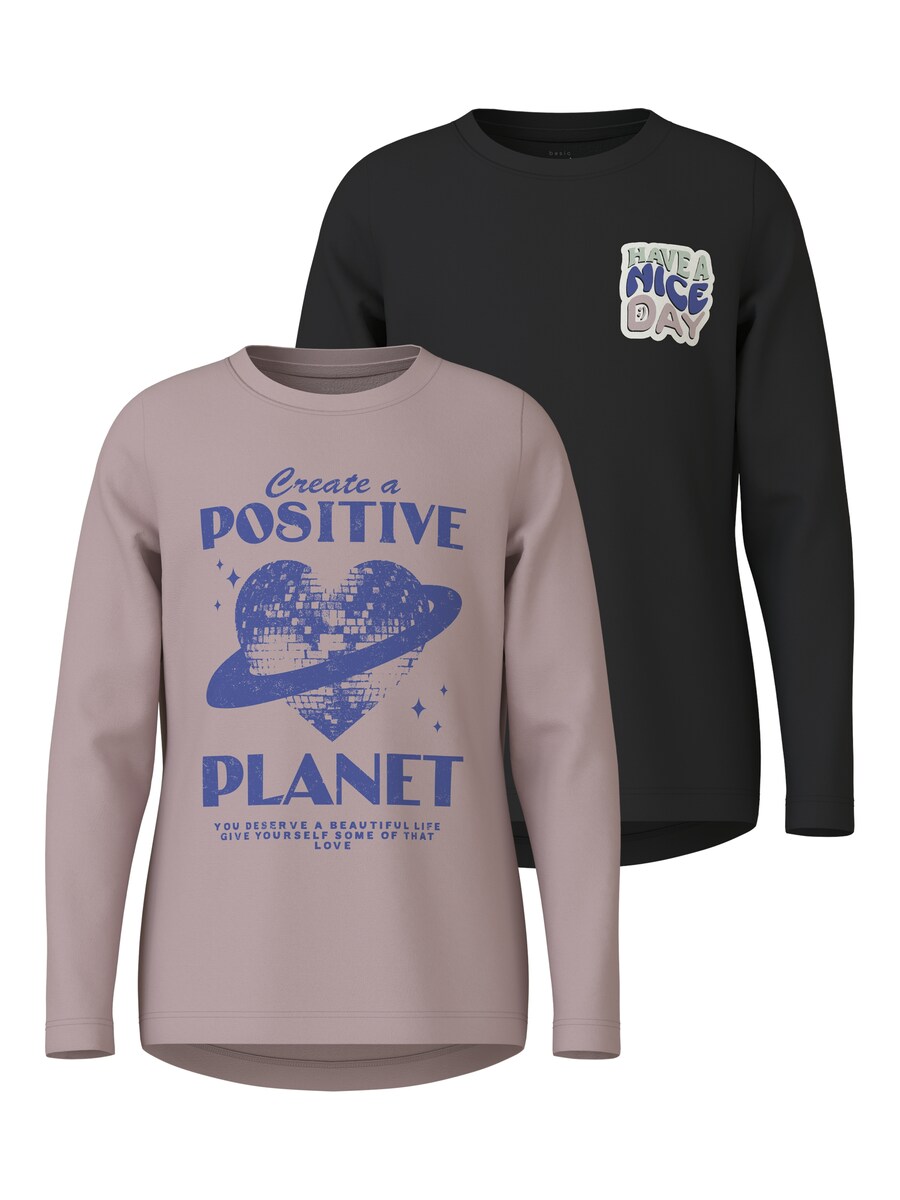 Рубашка NAME IT NKFVIX, цвет Mauve/Black 
Рубашка NAME IT NKFVIX, цвет Mauve/Black