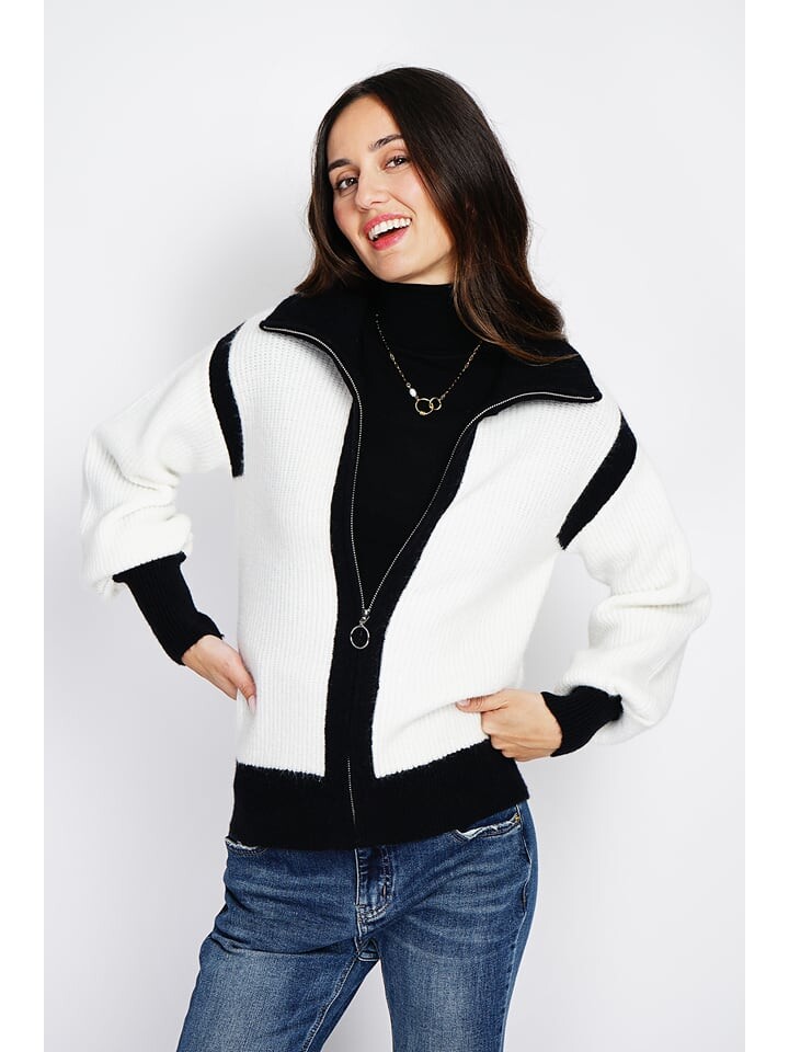 Кардиган ASSUILI Cardigan, цвет Weiß/Schwarz
Кардиган ASSUILI Cardigan, цвет Weiß/Schwarz