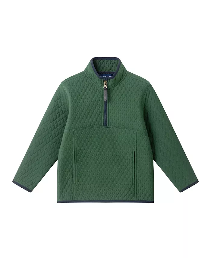 Зеленый полосатый свитер с застежкой-молнией на четверть длины для мальчиков/малышей Andy & Evan
Зеленый полосатый свитер с застежкой-молнией на четверть длины для мальчиков/малышей Andy & Evan