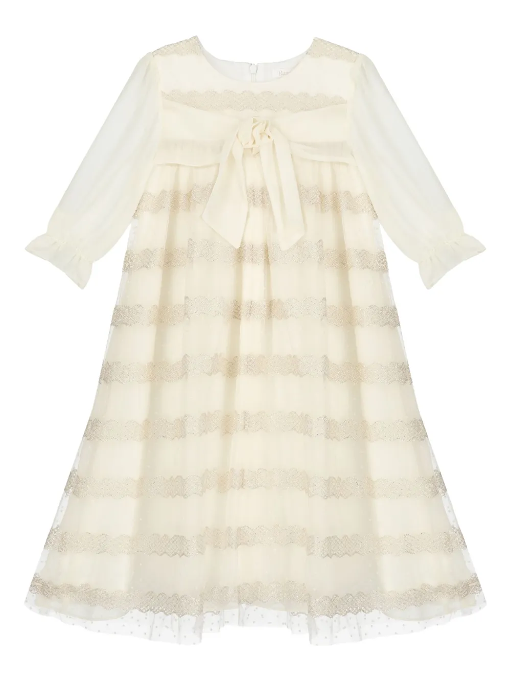Платье с длинными рукавами и кружевом Patachou, белый
Платье с длинными рукавами и кружевом Patachou, белый