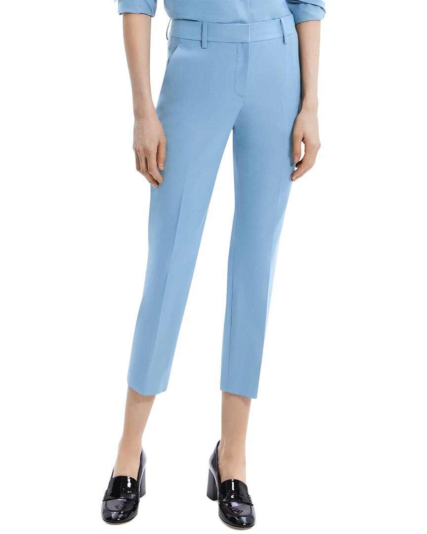 Брюки Theory Treeca из шерстяной смеси, синий
Брюки Theory Treeca из шерстяной смеси, синий