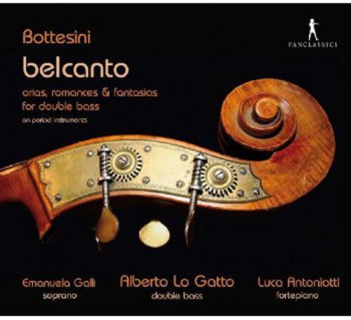CD диск Belcanto / Galli / Gatto / Antoniotti: Arias Romances & Fantasias for Double Bass
CD диск Belcanto / Galli / Gatto / Antoniotti: Arias Romances & Fantasias for Double Bass