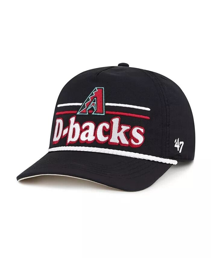 Мужская черная шапка Arizona Diamondbacks Campscape Hitch Adjustable '47 Brand
Мужская черная шапка Arizona Diamondbacks Campscape Hitch Adjustable '47 Brand