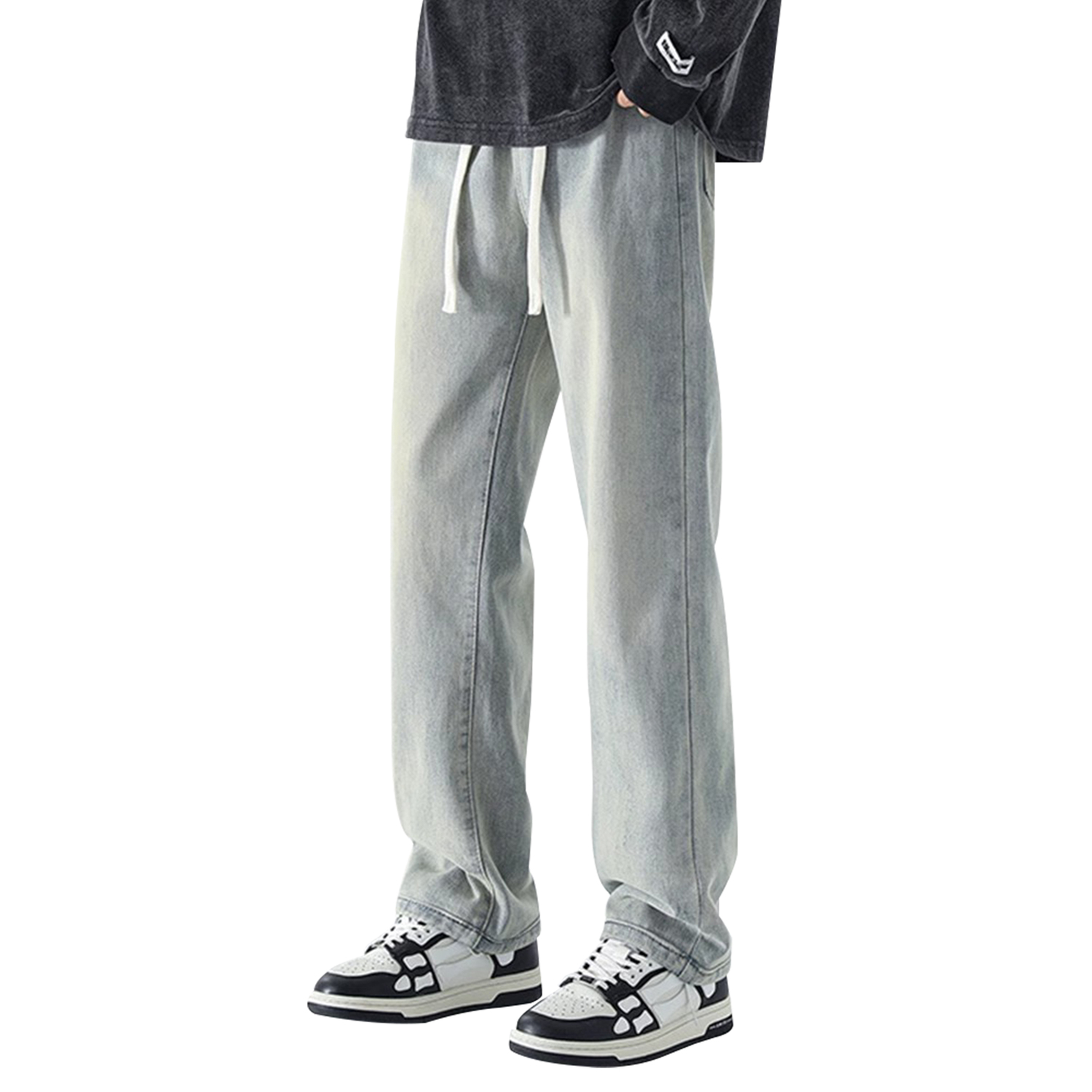 Джинсы унисекс универсальные шаблоны, черный серый
Джинсы унисекс универсальные шаблоны, черный серый