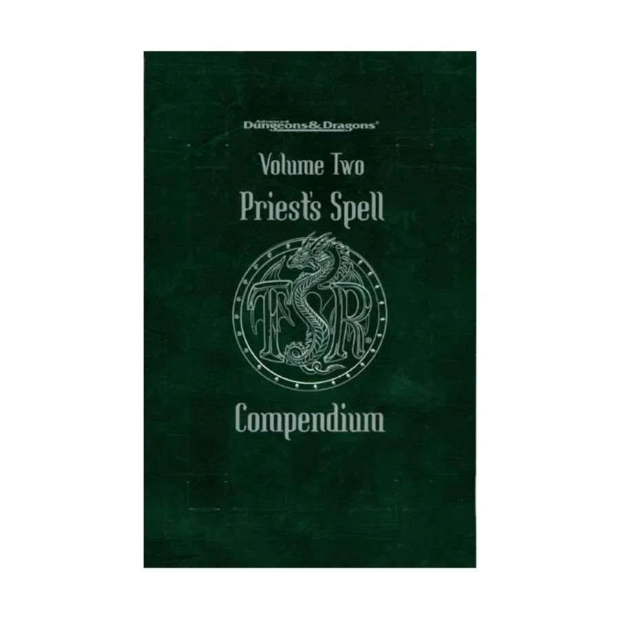 Priest's Spell Compendium #2, Advanced Dungeons & Dragons (2nd Edition) - Player's Guides & Books, мягкая обложка
Priest's Spell Compendium #2, Advanced Dungeons & Dragons (2nd Edition) - Player's Guides & Books, мягкая обложка