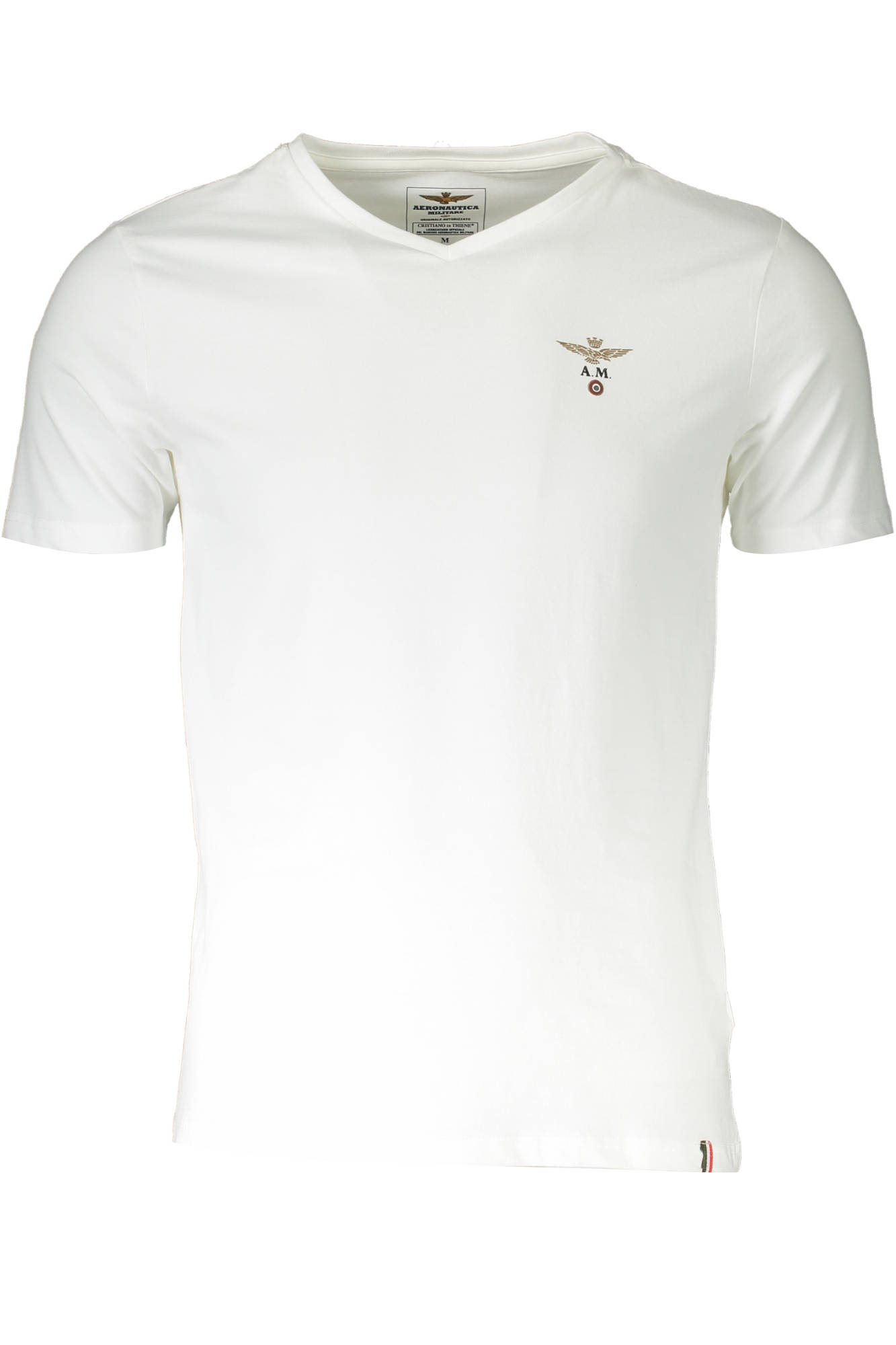 Мужская футболка Aeronautica Militare с круглым вырезом и принтом, белый
Мужская футболка Aeronautica Militare с круглым вырезом и принтом, белый