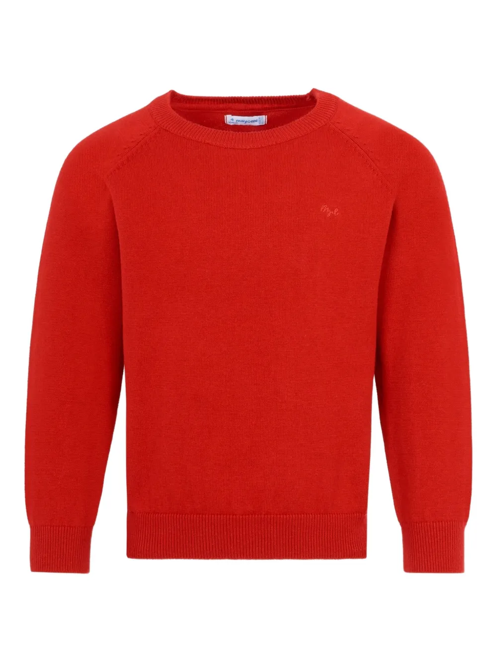 Хлопковый свитер с рукавами реглан Mayoral, красный
Хлопковый свитер с рукавами реглан Mayoral, красный