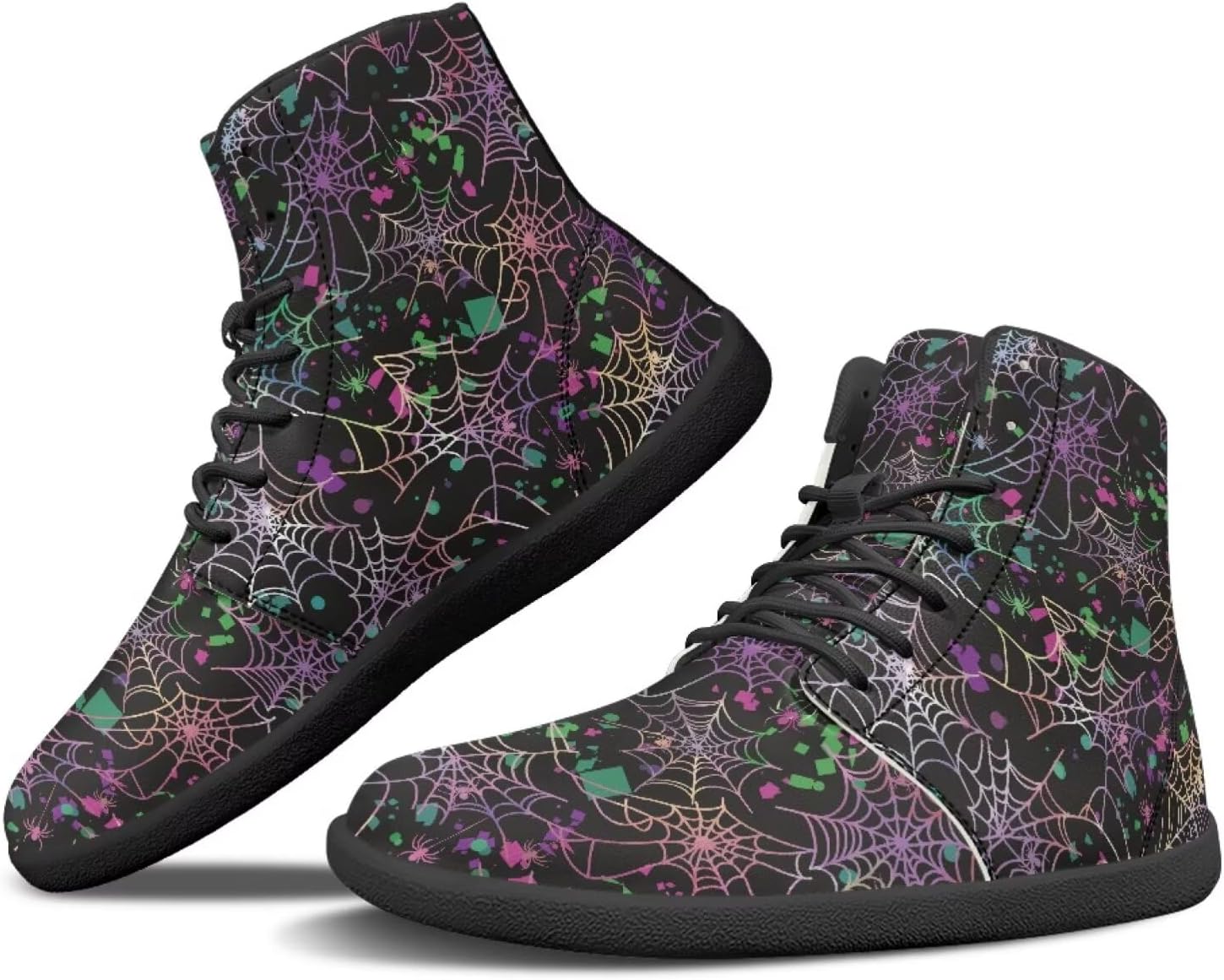 Кроссовки Binienty Mens с высокой посадкой, широкой колодкой и босоножечной посадкой, паутина, летучие мыши, минималистичные кроссовки с нулевым перепадом, Colorful Ink Splash Spiderweb
Кроссовки Binienty Mens с высокой посадкой, широкой колодкой и босоножечной посадкой, паутина, летучие мыши, минималистичные кроссовки с нулевым перепадом, Colorful Ink Splash Spiderweb