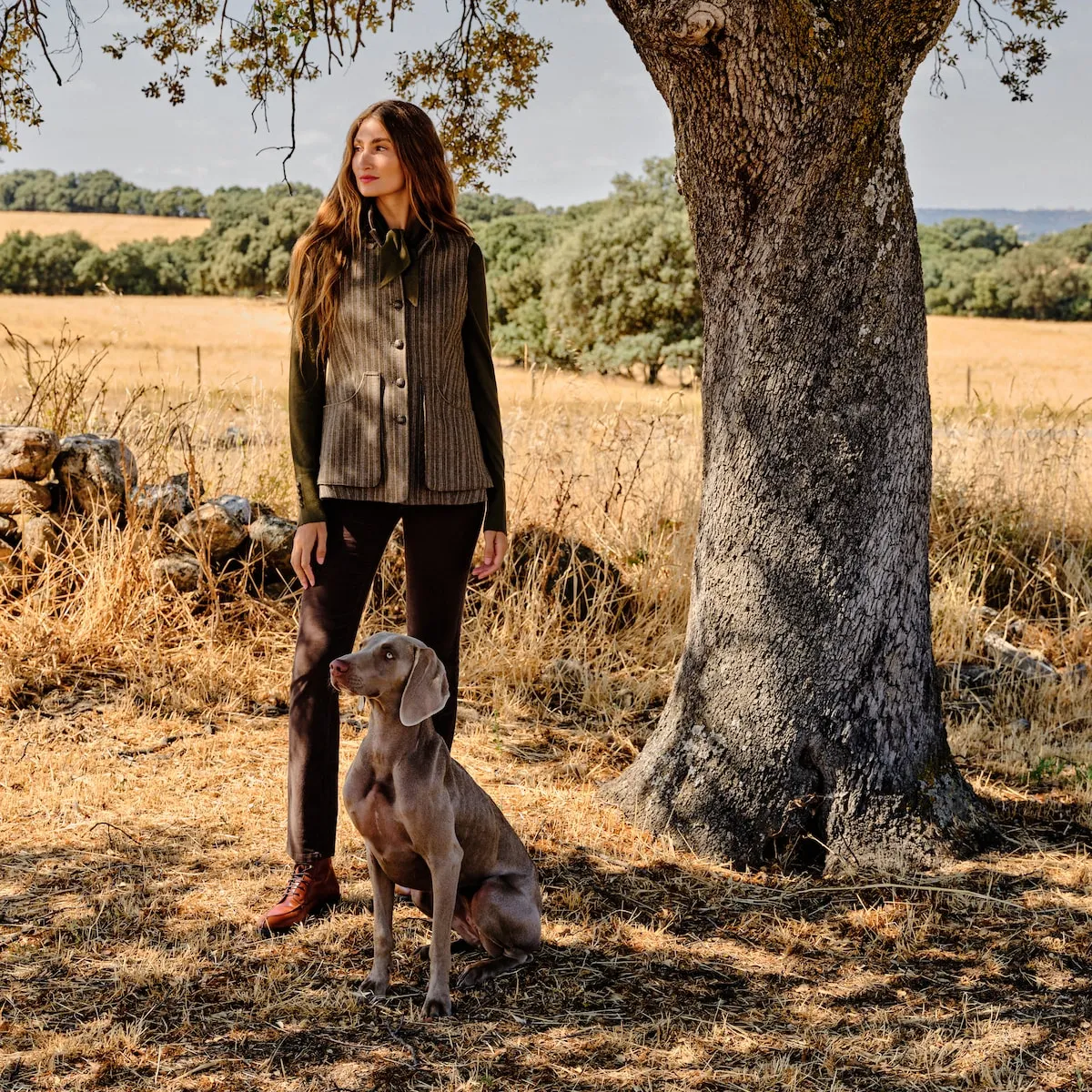 Жилет с полосками для женщин Verhunt, зеленый
Жилет с полосками для женщин Verhunt, зеленый