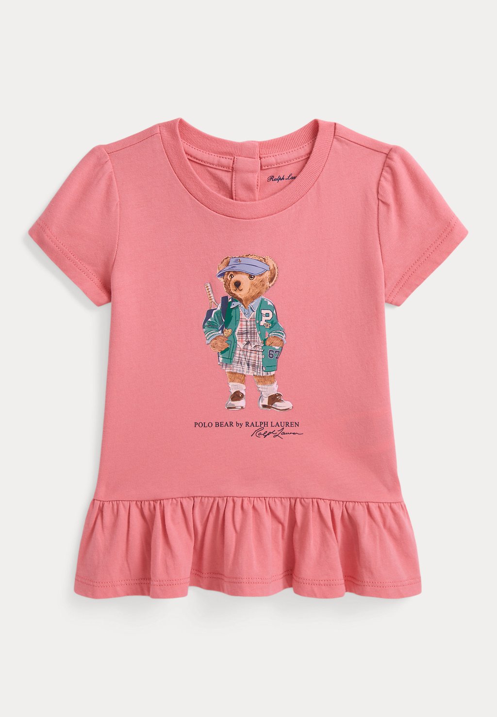 Футболка с принтом POLO BEAR COTTON JERSEY PEPLUM T-SHIRT Polo Ralph Lauren, светло-красный
Футболка с принтом POLO BEAR COTTON JERSEY PEPLUM T-SHIRT Polo Ralph Lauren, светло-красный