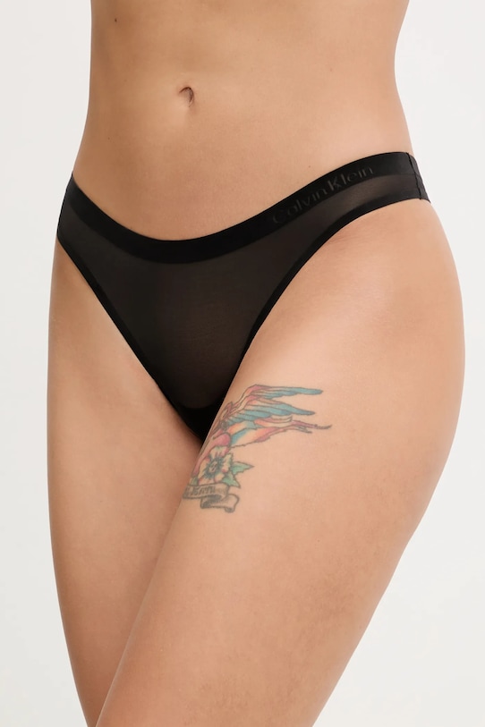 Стринги Calvin Klein Underwear, черный
Стринги Calvin Klein Underwear, черный
