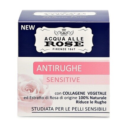 Крем для чувствительной кожи против морщин для нежной кожи 50мл, Acqua Alle Rose
Крем для чувствительной кожи против морщин для нежной кожи 50мл, Acqua Alle Rose