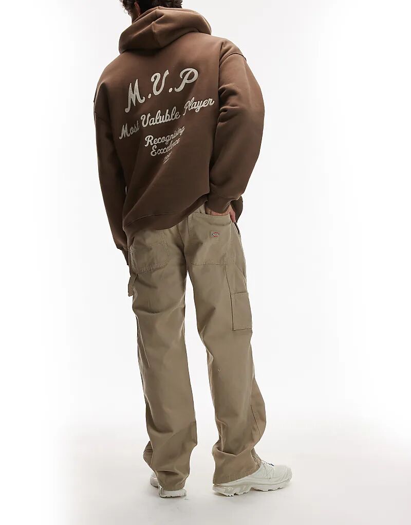 Плотницкие брюки Dickies из парусины светло-коричневого цвета
Плотницкие брюки Dickies из парусины светло-коричневого цвета