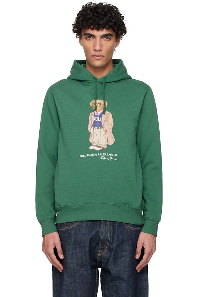 Polo Ralph Lauren Зеленая флисовая толстовка с капюшоном "медведь-поло"
Polo Ralph Lauren Зеленая флисовая толстовка с капюшоном "медведь-поло"