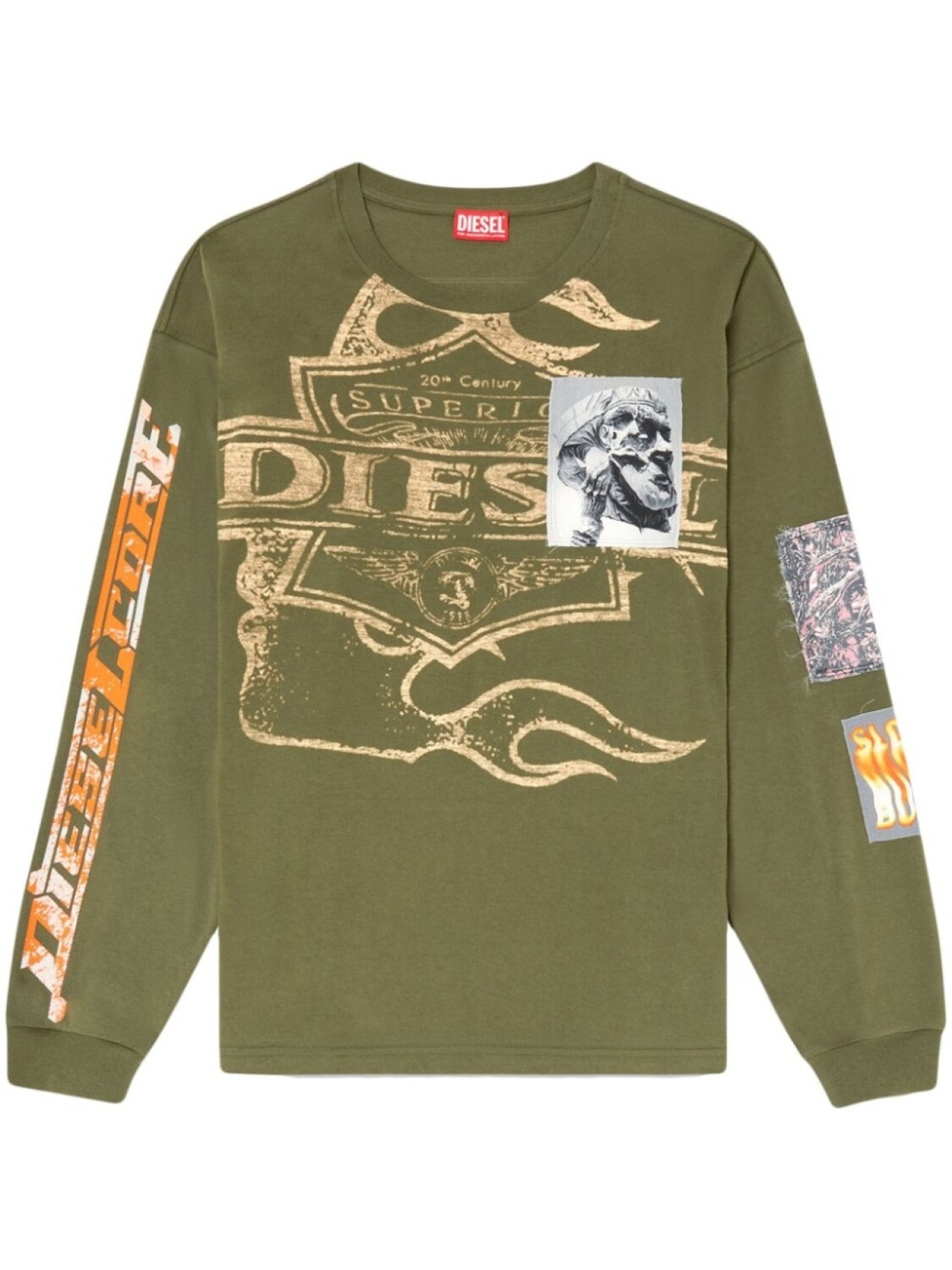 Футболка Diesel T-Boxt-ls-Slits-R5, зеленый
Футболка Diesel T-Boxt-ls-Slits-R5, зеленый