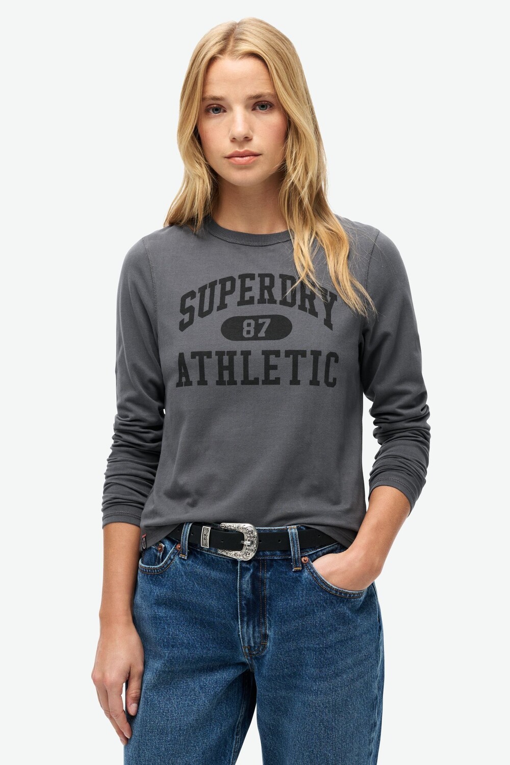 Узкий спортивный топ Ringer с длинными рукавами Superdry, серый
Узкий спортивный топ Ringer с длинными рукавами Superdry, серый