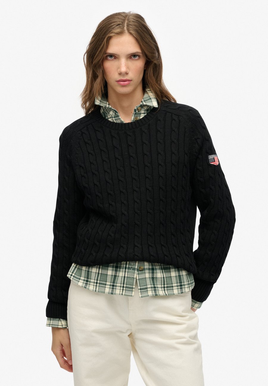 Джемпер Superdry & Co Jumper, Black/Mottled Black
Джемпер Superdry & Co Jumper, Black/Mottled Black