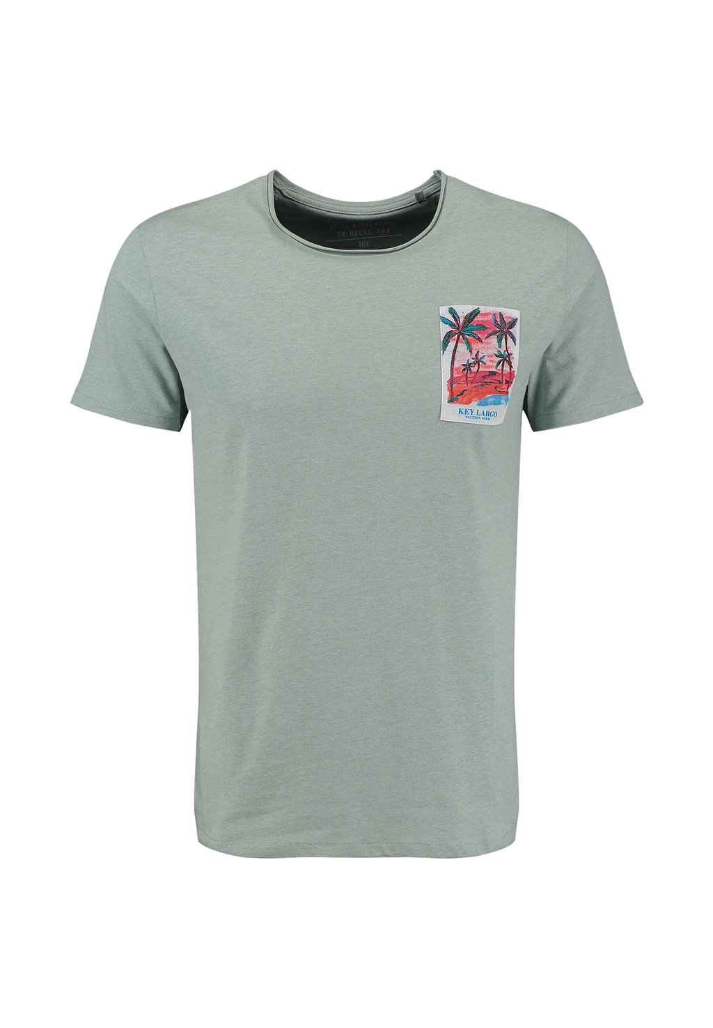 Футболка с принтом Key Largo, темно-зеленый
Футболка с принтом Key Largo, темно-зеленый