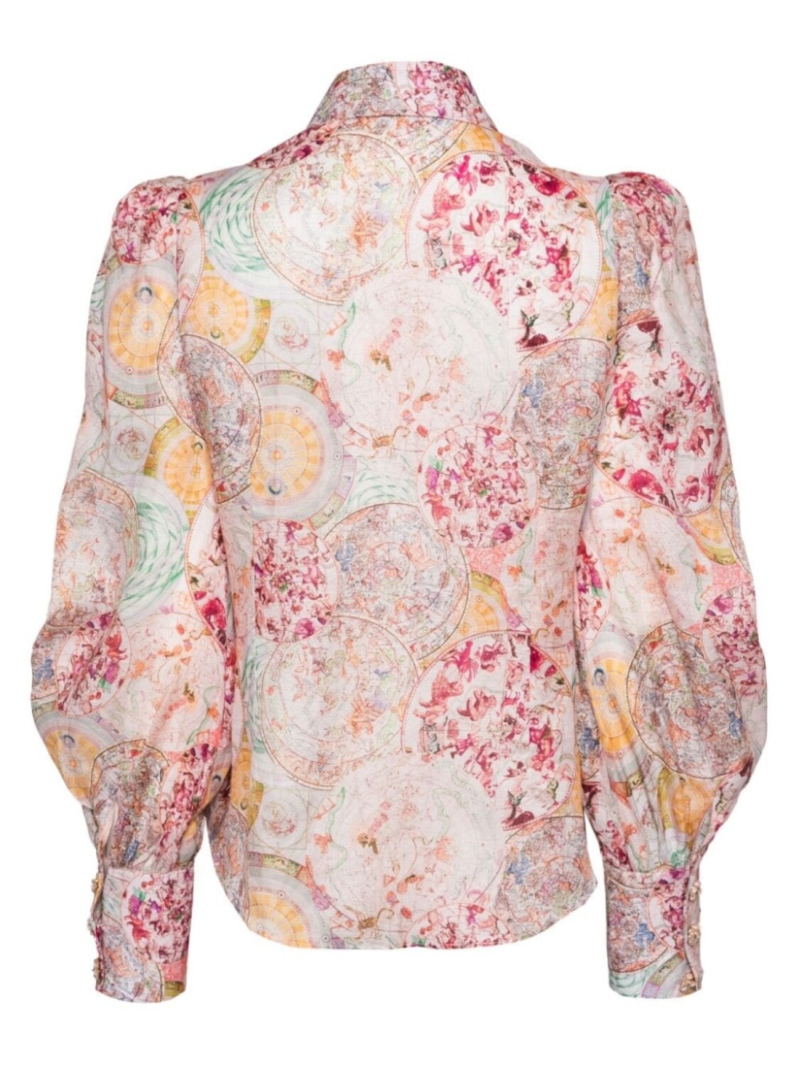 We Are Kindred блузка Aurora с рукавами-фонариками, розовый 
We Are Kindred блузка Aurora с рукавами-фонариками, розовый