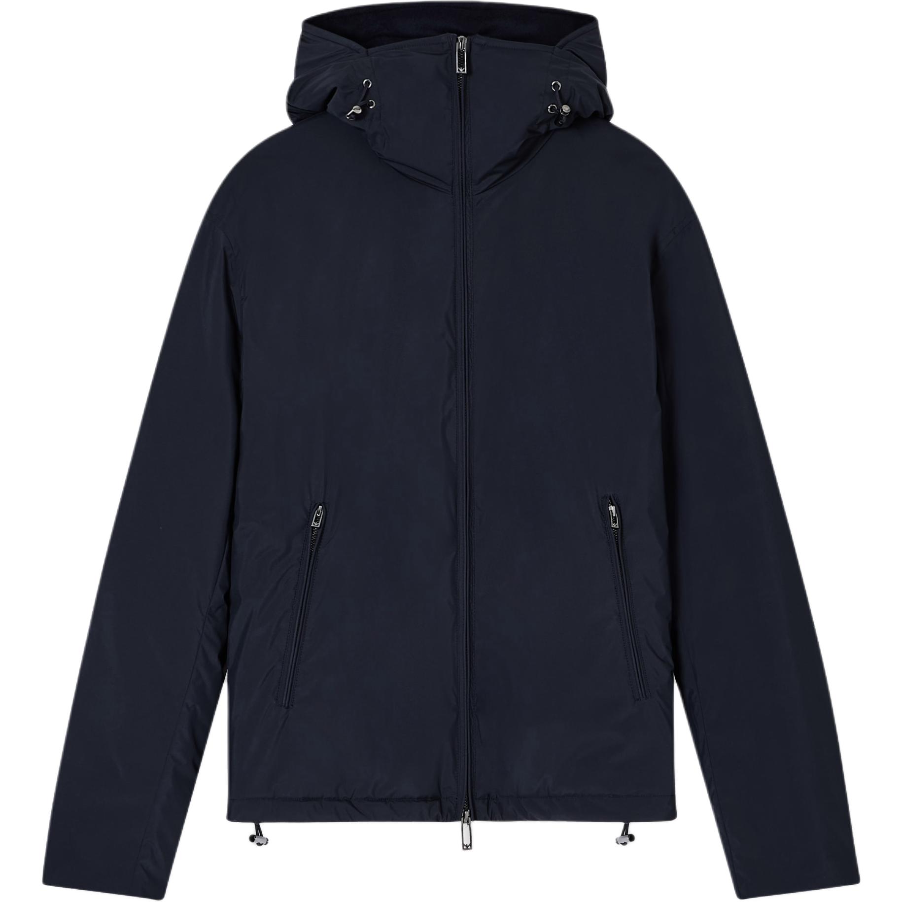 Водоотталкивающая куртка с капюшоном из нейлона EMPORIO ARMANI, синий
Водоотталкивающая куртка с капюшоном из нейлона EMPORIO ARMANI, синий