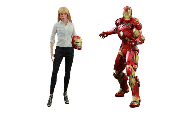 Коллекционная фигурка Marvel Movie Masterpiece Pepper Potts и Mark Ix Armor Hot Toys, Bird's Eye Chili+MARK9
Коллекционная фигурка Marvel Movie Masterpiece Pepper Potts и Mark Ix Armor Hot Toys, Bird's Eye Chili+MARK9