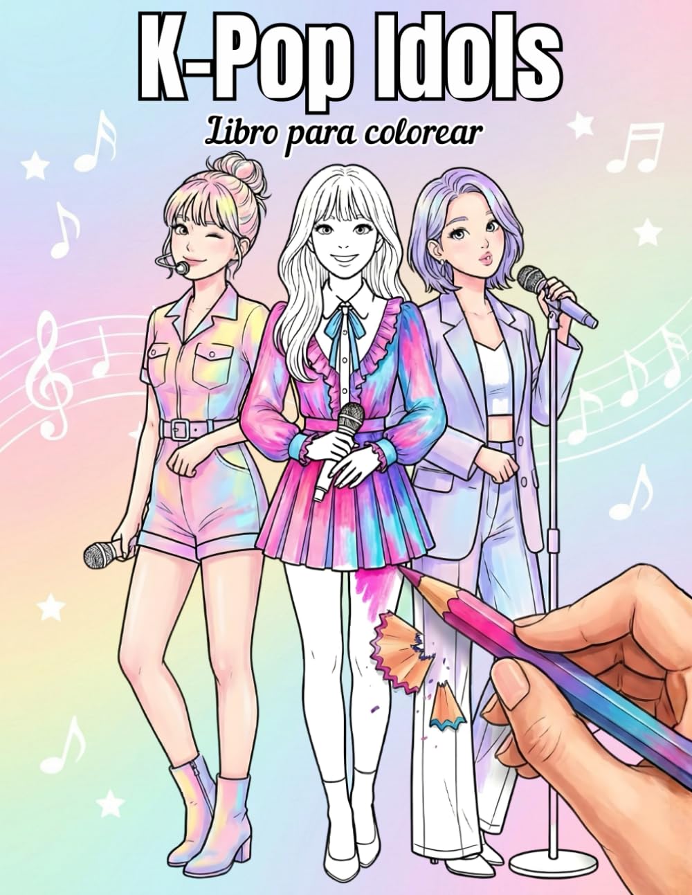 Libro para colorear K-Pop Idols, 30 páginas para colorear con estilo, libro para colorear relajante para fans del K-Pop, amantes del anime y el manga (Spanish Edition) (Independently published)
Libro para colorear K-Pop Idols, 30 páginas para colorear con estilo, libro para colorear relajante para fans del K-Pop, amantes del anime y el manga (Spanish Edition) (Independently published)