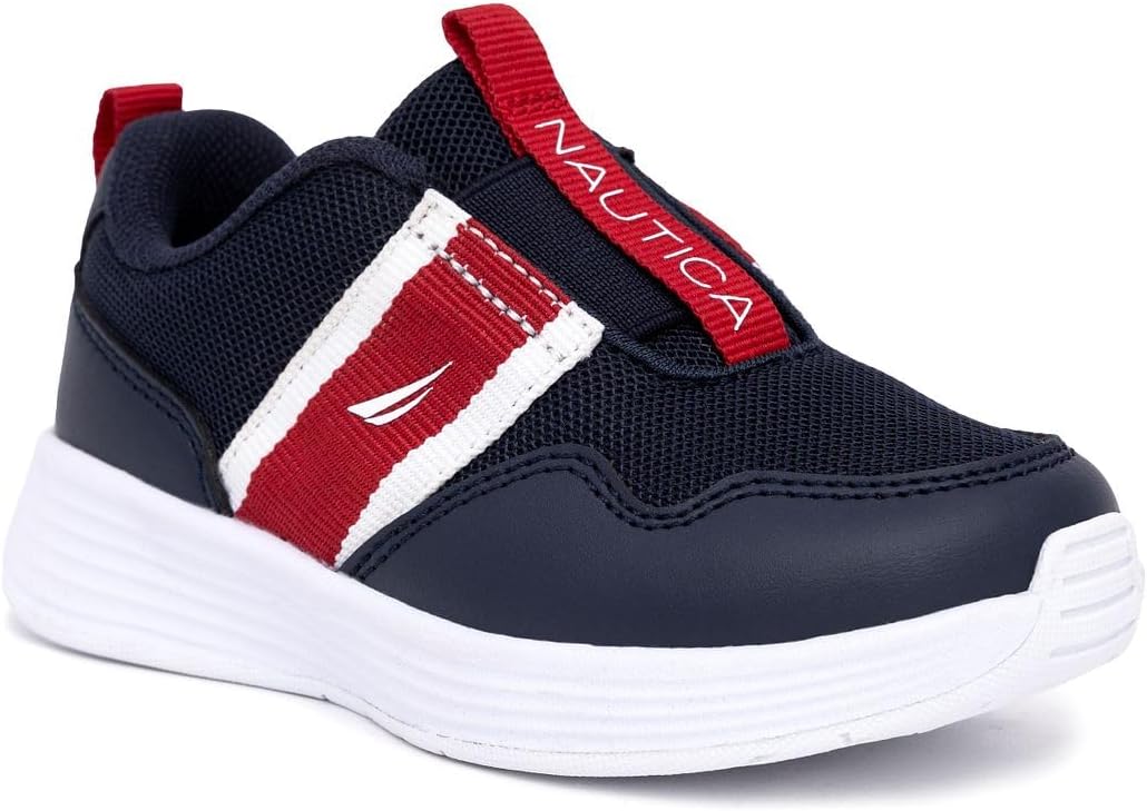 Кроссовки Nautica Kids без шнурков: стильная и удобная спортивная обувь для мальчиков и девочек в размерах для малышей и детей младшего возраста, Americana-miles
Кроссовки Nautica Kids без шнурков: стильная и удобная спортивная обувь для мальчиков и девочек в размерах для малышей и детей младшего возраста, Americana-miles