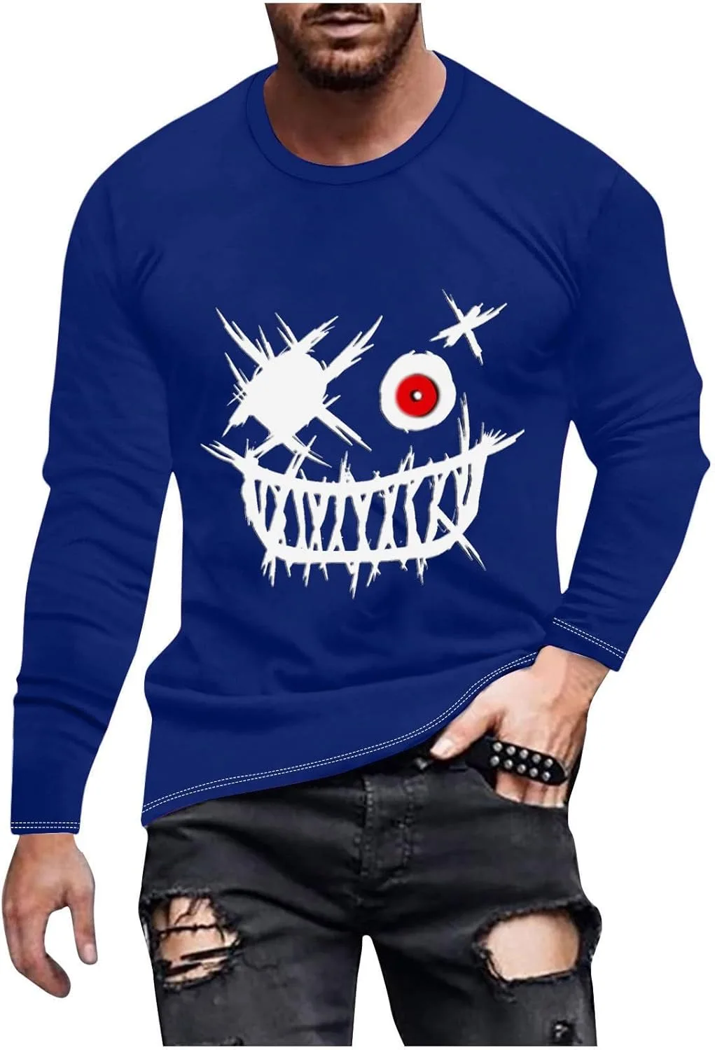 Футболка с принтом "X-Eyes-Smiling-Face Dripping Paint Graffiti" для мужчин Uillui
Футболка с принтом "X-Eyes-Smiling-Face Dripping Paint Graffiti" для мужчин Uillui