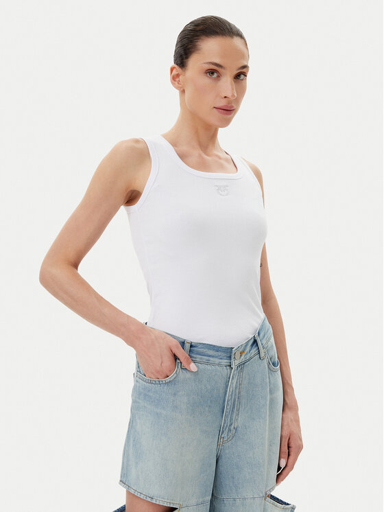 Топ regular fit 100807 A2OF Z04 Pinko, белый
Топ regular fit 100807 A2OF Z04 Pinko, белый