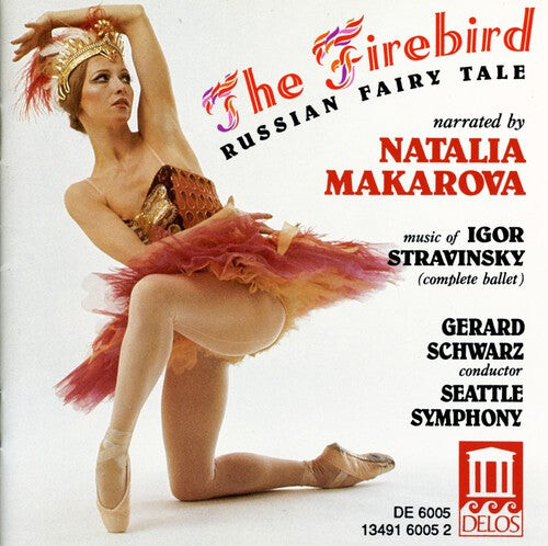 CD диск Stravinsky / Makarova / Schwarz: Firebird (complete Ballet & Story)
CD диск Stravinsky / Makarova / Schwarz: Firebird (complete Ballet & Story)