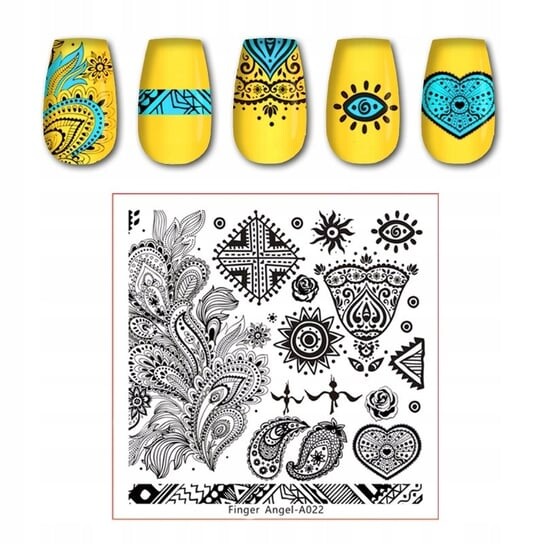 Штамп для ногтей MANDALA, Frezarkowo
Штамп для ногтей MANDALA, Frezarkowo