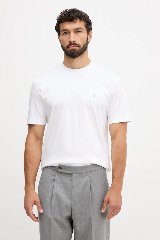 Хлопковая футболка Boss, белый
Хлопковая футболка Boss, белый