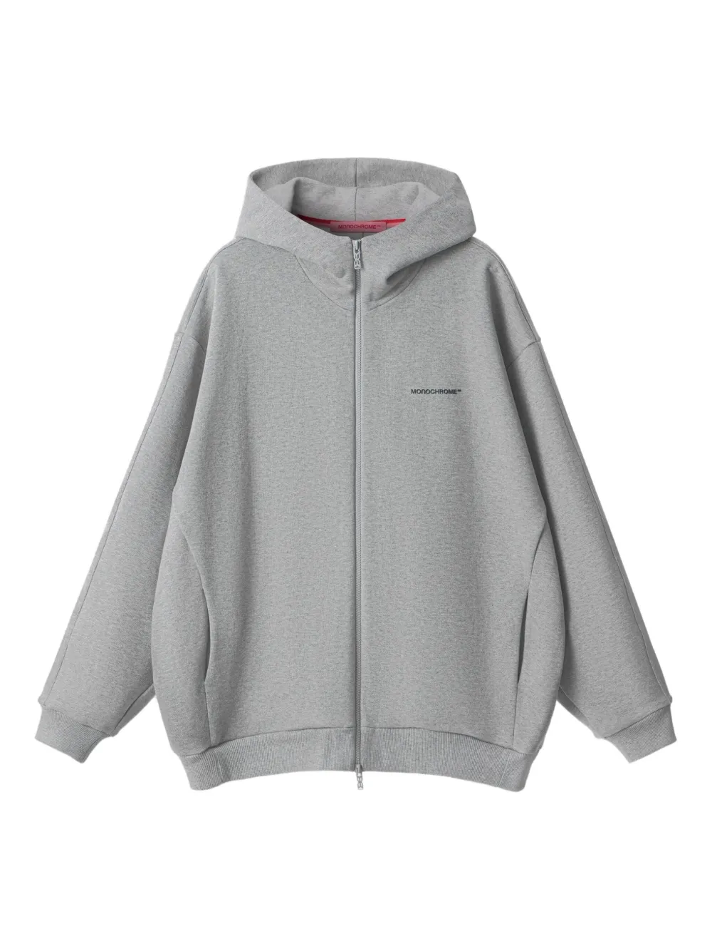 Худи на молнии MONOCHROME, серый
Худи на молнии MONOCHROME, серый