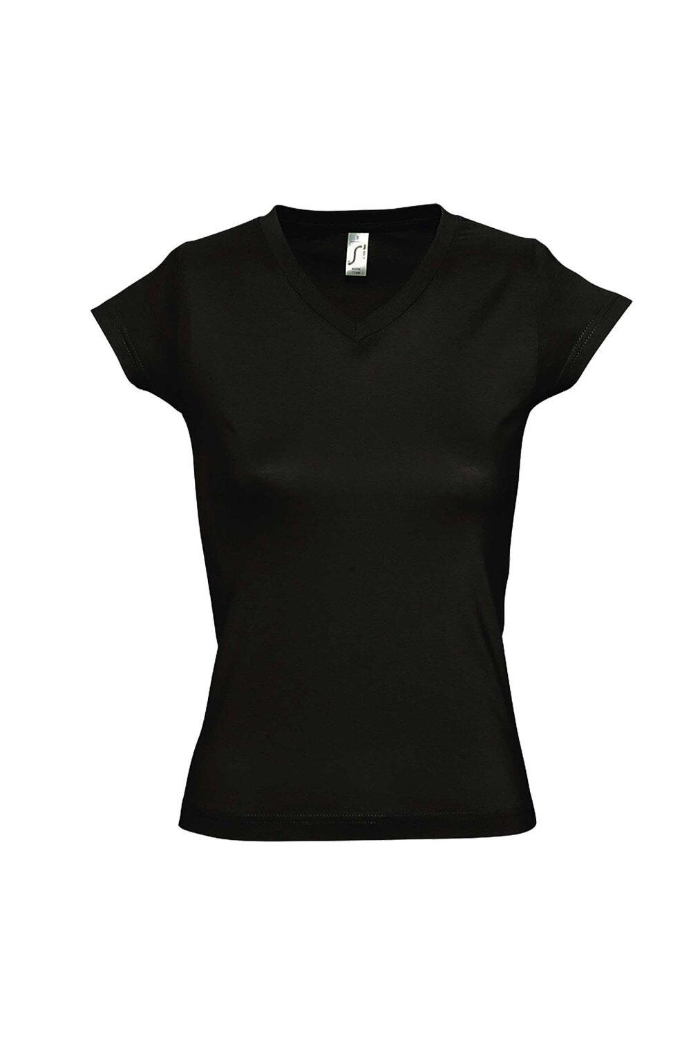 Футболка с короткими рукавами Moon и V-образным вырезом SOL'S, черный
Футболка с короткими рукавами Moon и V-образным вырезом SOL'S, черный