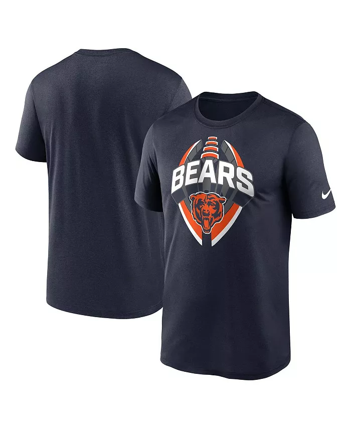 Мужская синяя футболка Chicago Bears Legend Icon Performance Nike
Мужская синяя футболка Chicago Bears Legend Icon Performance Nike